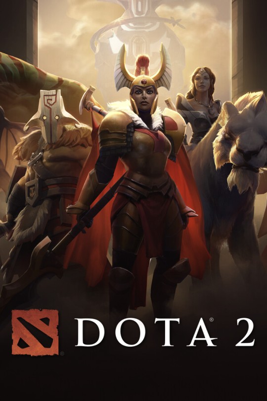 Dota 2 key art
